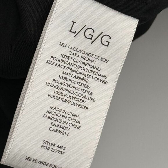 Cabi Womens James Faux Leather Black Blazer Jacket size large pockets new - Picture 5 of 9